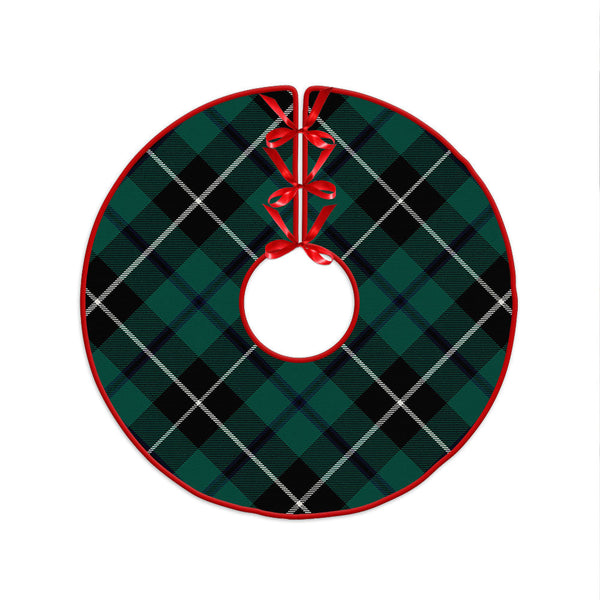 Douglas Modern Clan Badge Tartan Christmas Tree Skirt