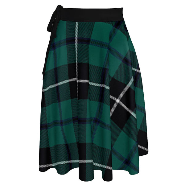 Douglas Modern Tartan Wrap Skirt