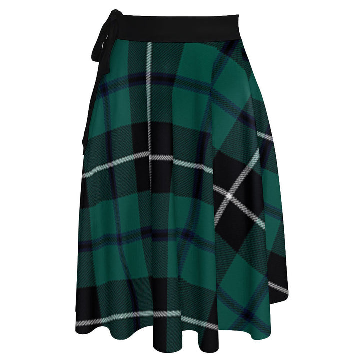 Douglas Modern Tartan Wrap Skirt