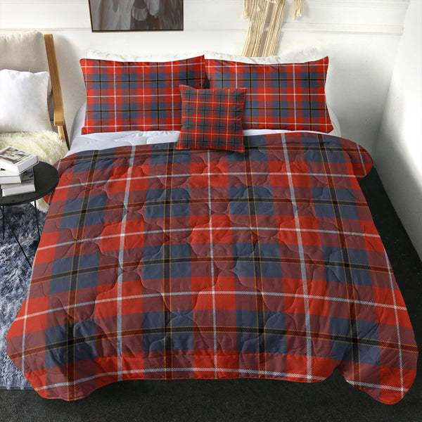 Douglas Red Ancient Tartan Comforter