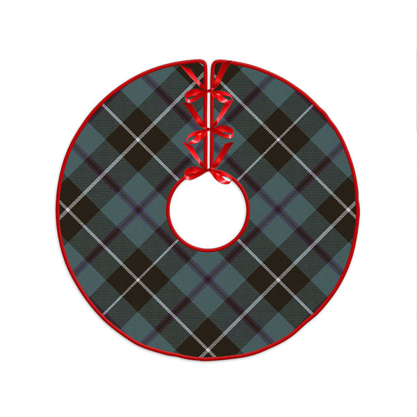 Douglas Weathered Clan Badge Tartan Christmas Tree Skirt