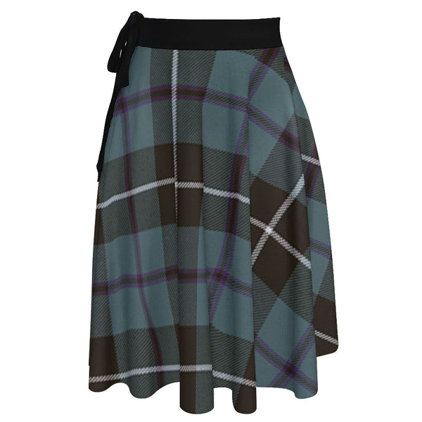 Douglas Weathered Tartan Wrap Skirt