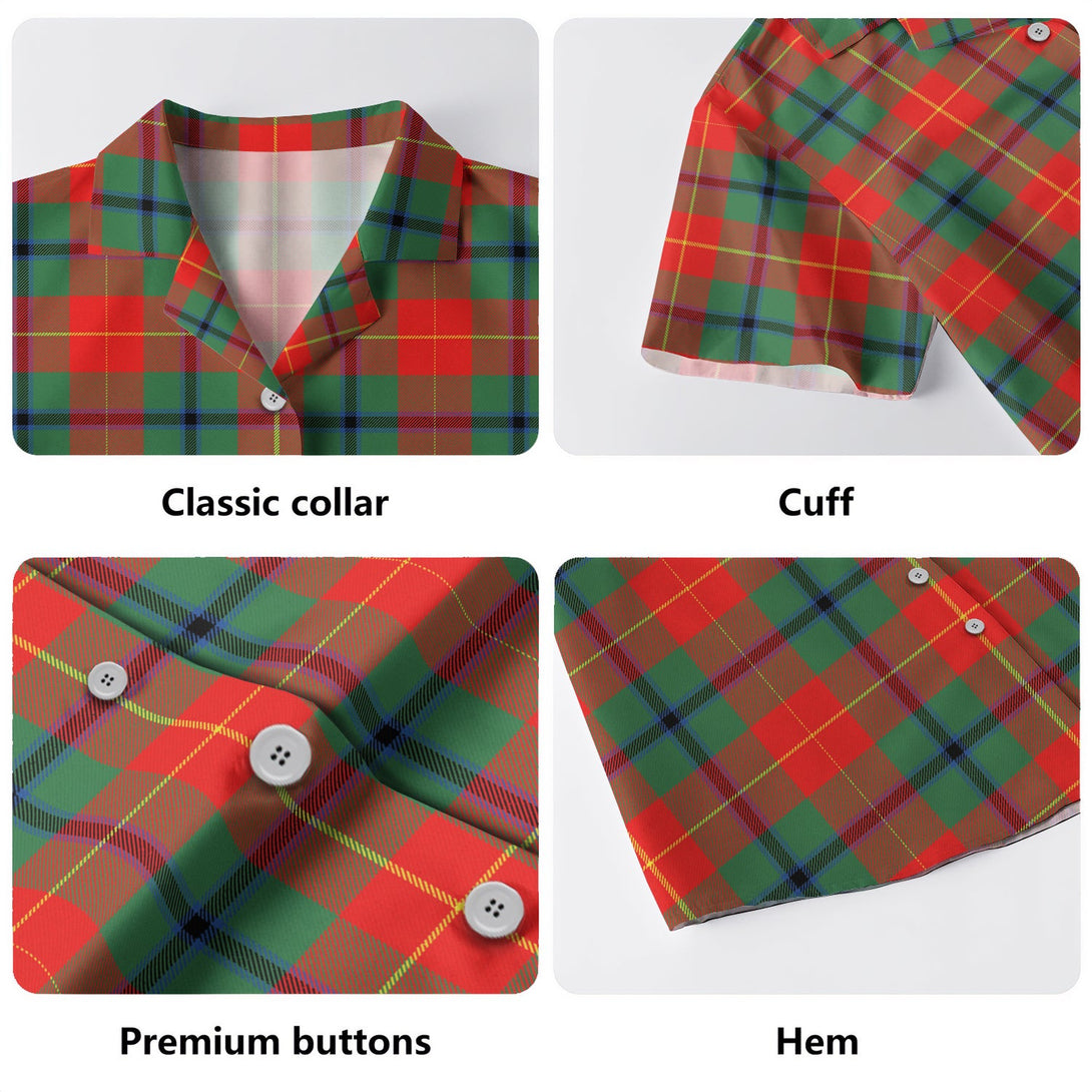 Douglas of Roxburgh Modern Clan Badge Tartan Hawaiian Shirt ...