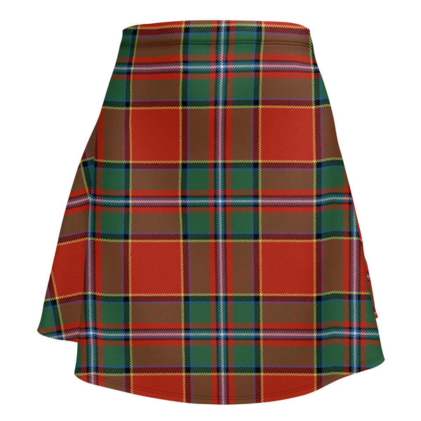 Drummond Ancient Clan Badge Tartan Flared Skirt
