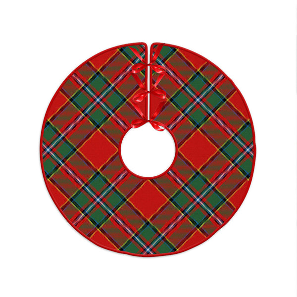 Drummond Modern Clan Badge Tartan Christmas Tree Skirt