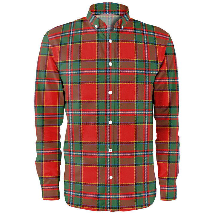 Drummond Modern Clan Badge Tartan Long Sleeve Shirt