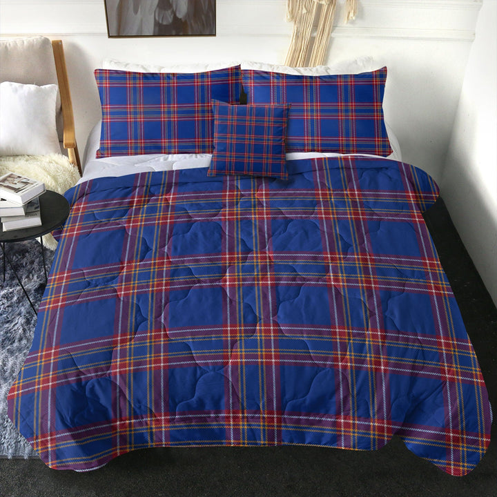 Duke of York Modern Tartan Comforter