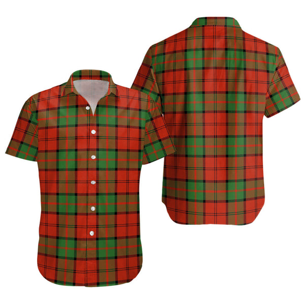 Dunbar Ancient Clan Badge Tartan Short Sleeve Shirt