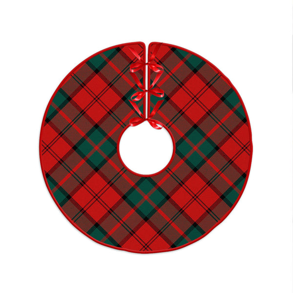 Dunbar Modern Clan Badge Tartan Christmas Tree Skirt