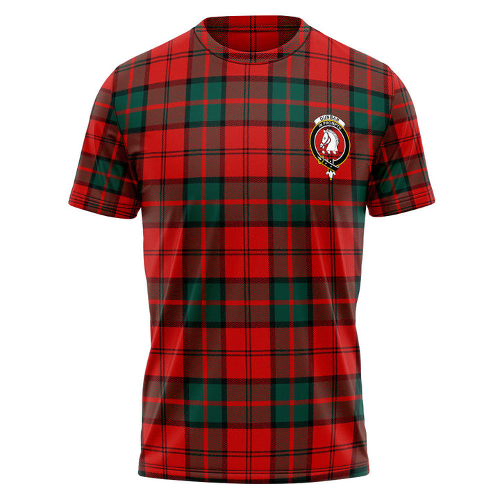 Dunbar Modern Clan Badge Tartan T-Shirt