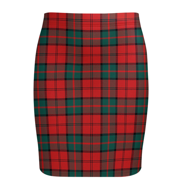 Dunbar Modern Tartan Fitted Skirt