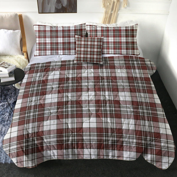 Dunbar Plaid Weathered Clan Badge Tartan Comforter