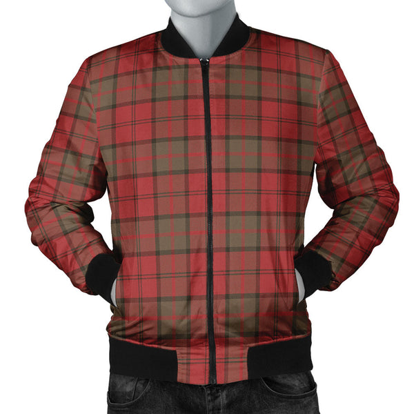 Dunbar Weathered Clan Badge Tartan Bomber Jacket