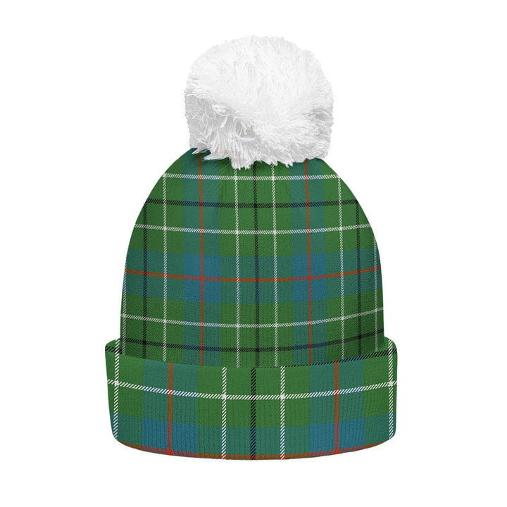 Duncan Ancient Clan Badge Tartan Bobble Beanie Hat