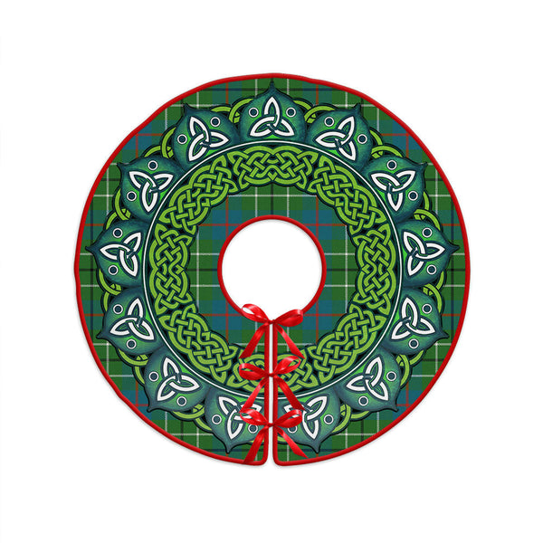 Duncan Ancient Clan Badge Tartan Christmas Tree Skirt Heritage Holiday Decor