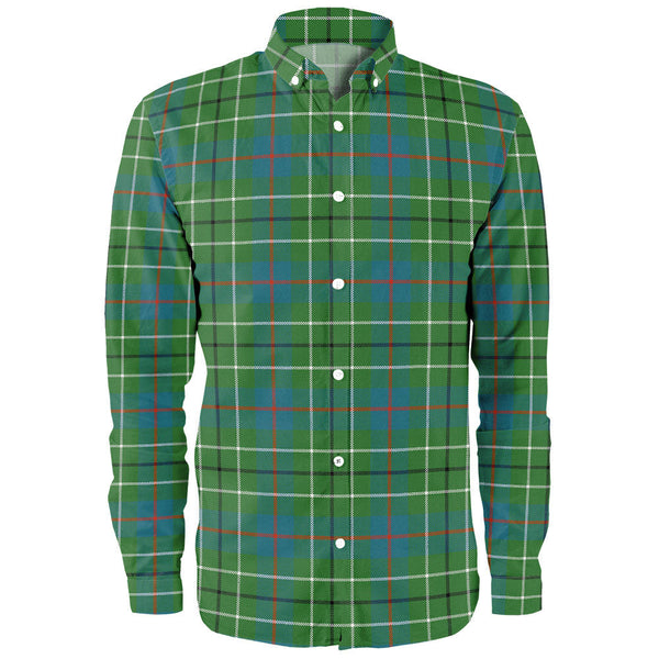 Duncan Ancient Clan Badge Tartan Long Sleeve Shirt