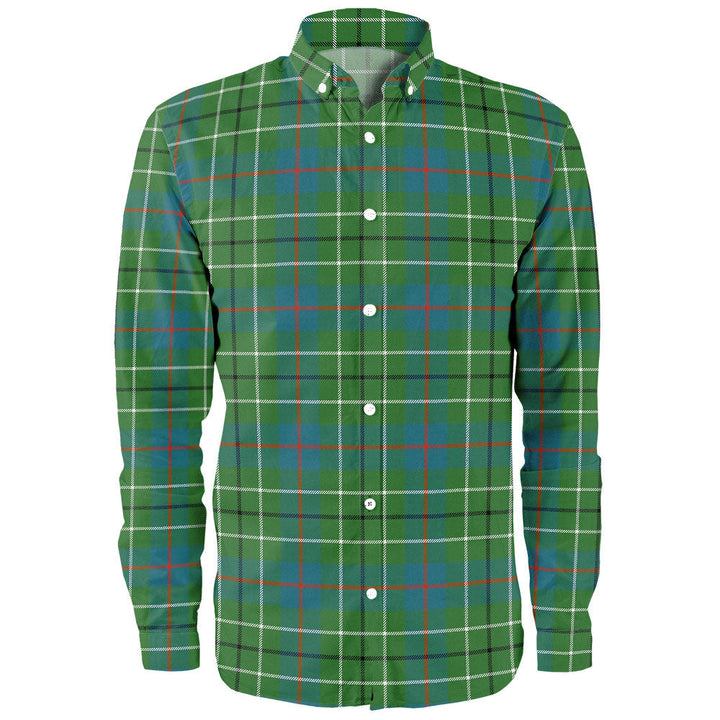 Duncan Ancient Clan Badge Tartan Long Sleeve Shirt