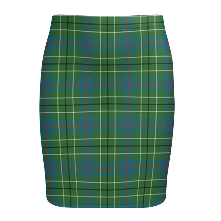 Duncan Ancient Tartan Fitted Skirt