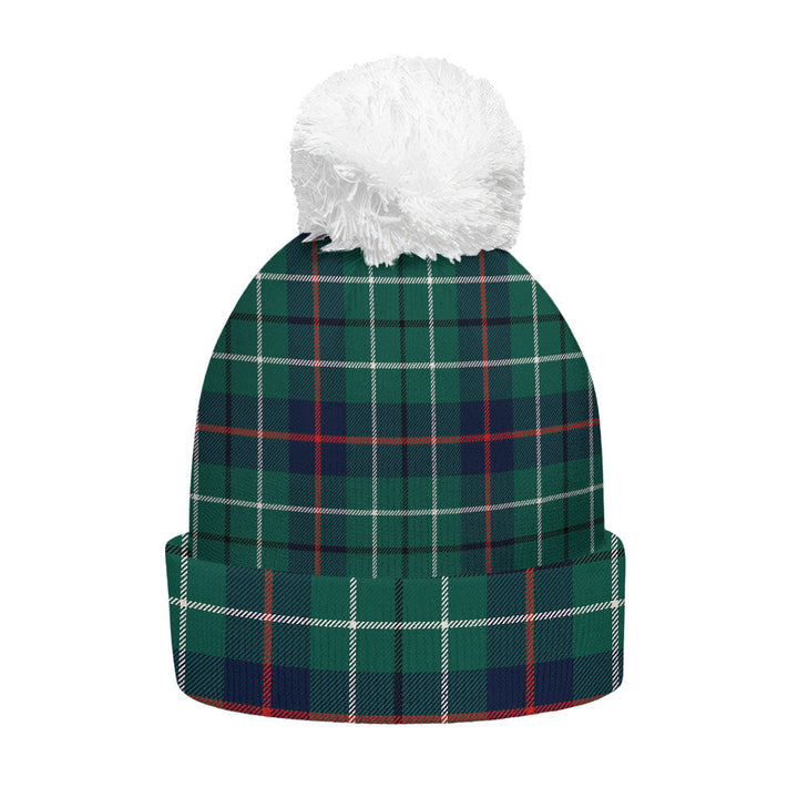 Duncan Modern Clan Badge Tartan Bobble Beanie Hat