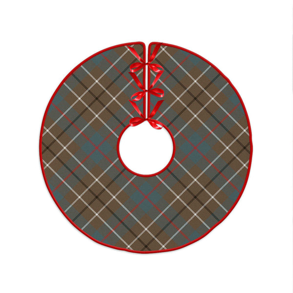 Duncan Weathered Clan Badge Tartan Christmas Tree Skirt