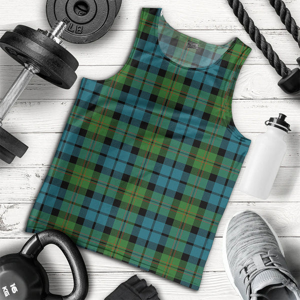 Dundas Ancient Clan Badge Tartan Men Tank Top