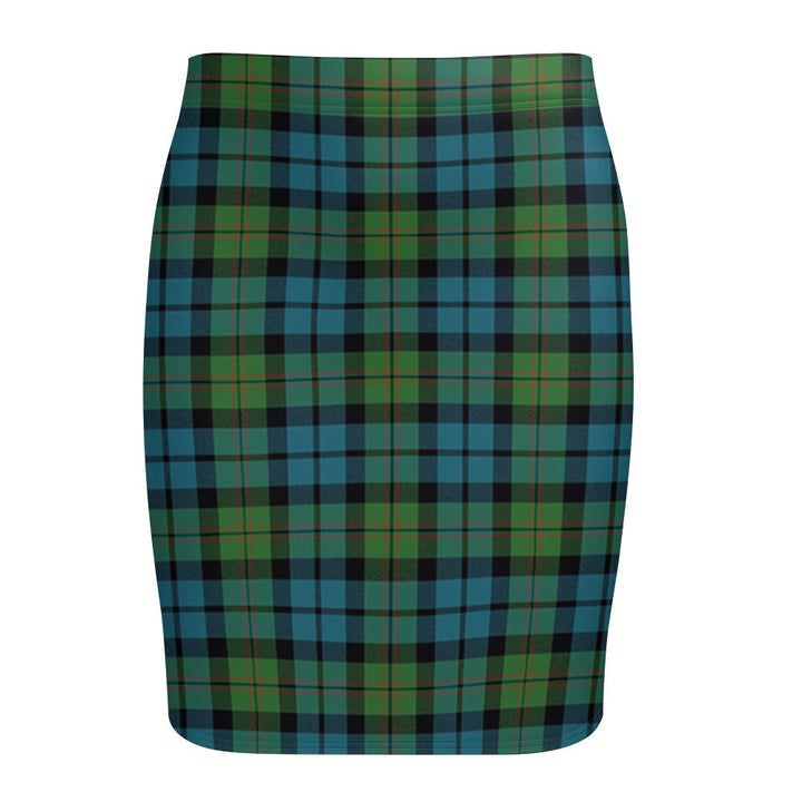 Dundas Ancient Tartan Fitted Skirt