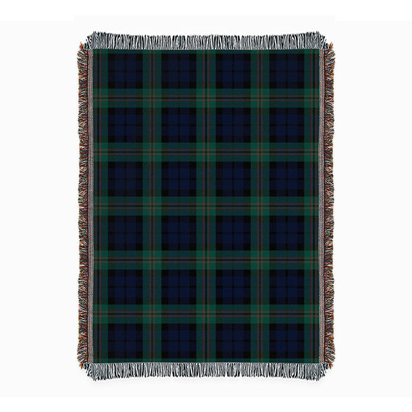 Dundas Modern Clan Badge Tartan Woven Blanket