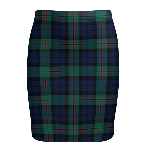 Dundas Modern Tartan Fitted Skirt