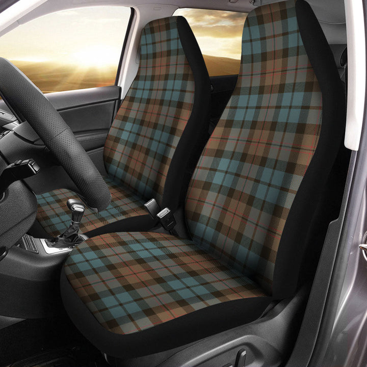 Dundas Weathered Clan Badge Tartan Car Seat Covers