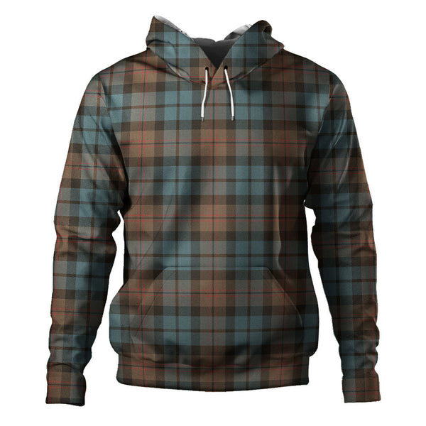 Dundas Weathered Clan Badge Tartan Hoodie