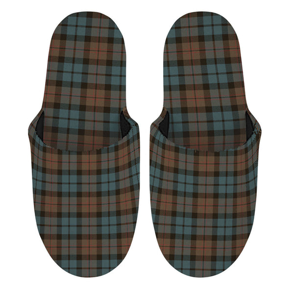 Dundas Weathered Clan Badge Tartan Mop Slippers
