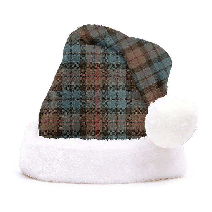 Dundas Weathered Clan Badge Tartan Plush Christmas Hat