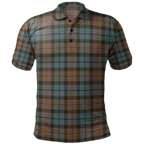 Dundas Weathered Clan Badge Tartan Polo Shirt