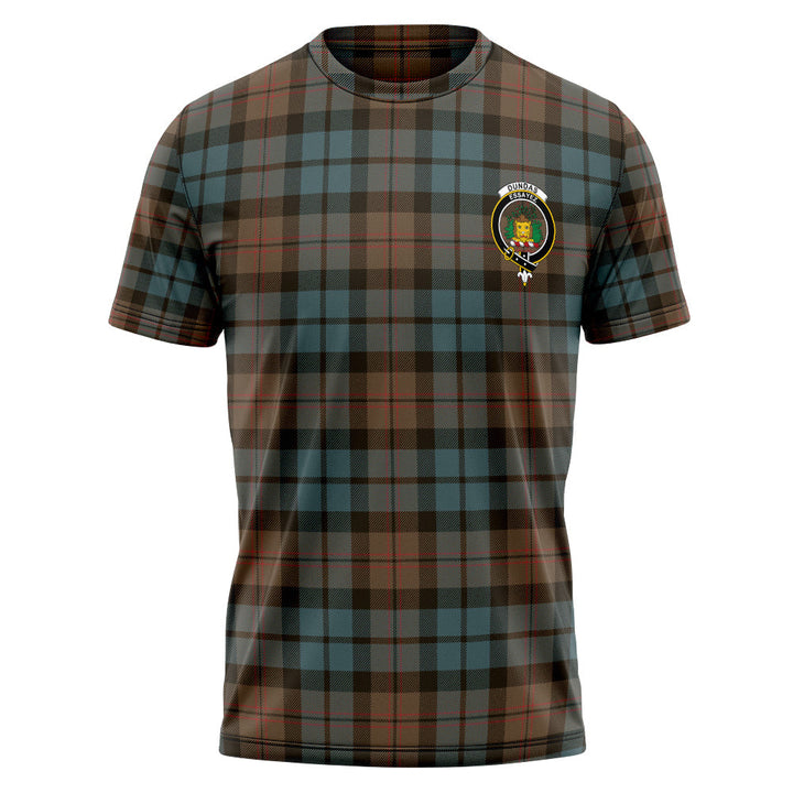 Dundas Weathered Clan Badge Tartan T-Shirt