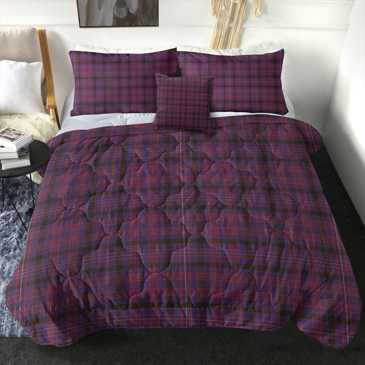 Dundonald Weathered Tartan Comforter