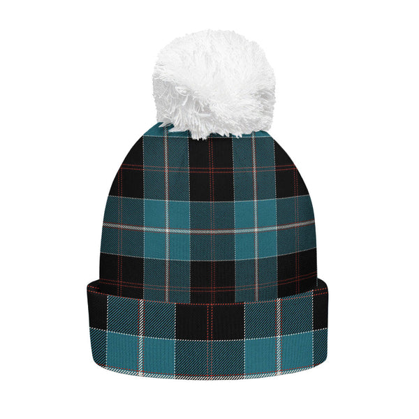 Dunlop Ancient Clan Badge Tartan Bobble Beanie Hat