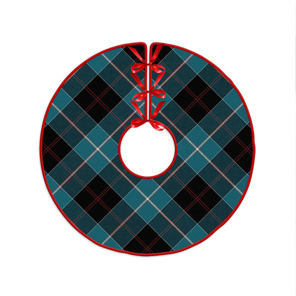 Dunlop Ancient Clan Badge Tartan Christmas Tree Skirt