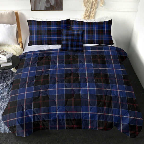 Dunlop Modern Clan Badge Tartan Comforter