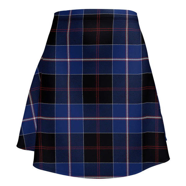 Dunlop Modern Clan Badge Tartan Flared Skirt