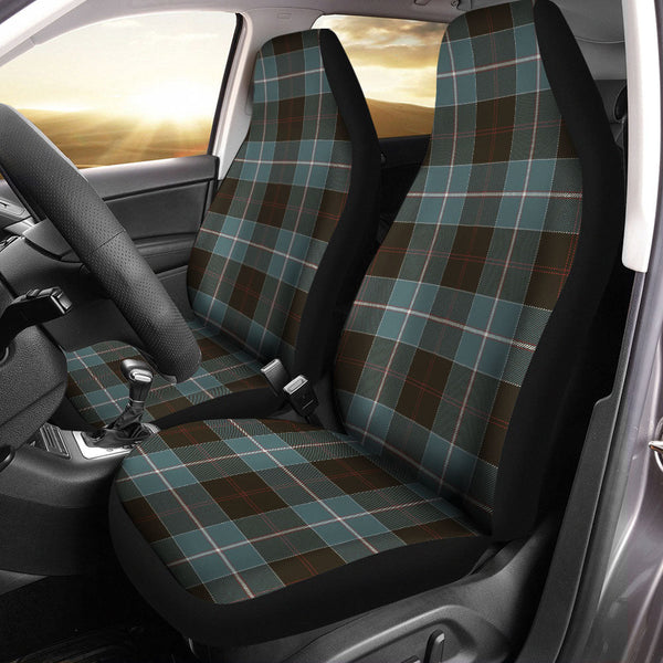 Dunlop Weathered Clan Badge Tartan Car Seat Covers