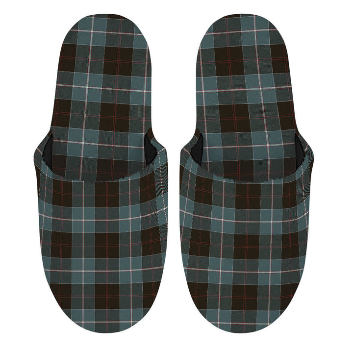 Dunlop Weathered Clan Badge Tartan Mop Slippers