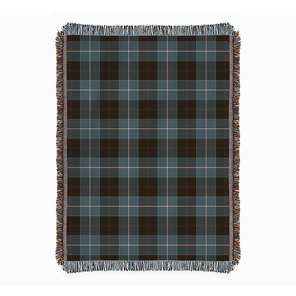 Dunlop Weathered Clan Badge Tartan Woven Blanket