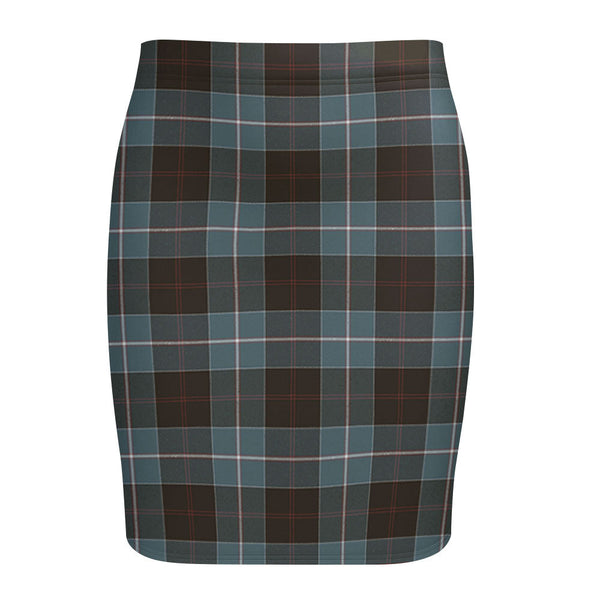 Dunlop Weathered Tartan Fitted Skirt