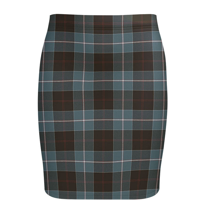 Dunlop Weathered Tartan Fitted Skirt