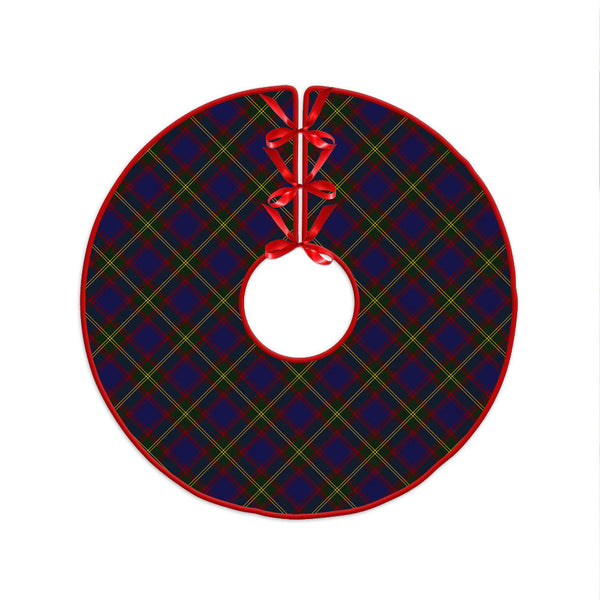 Durie Clan Badge Tartan Christmas Tree Skirt