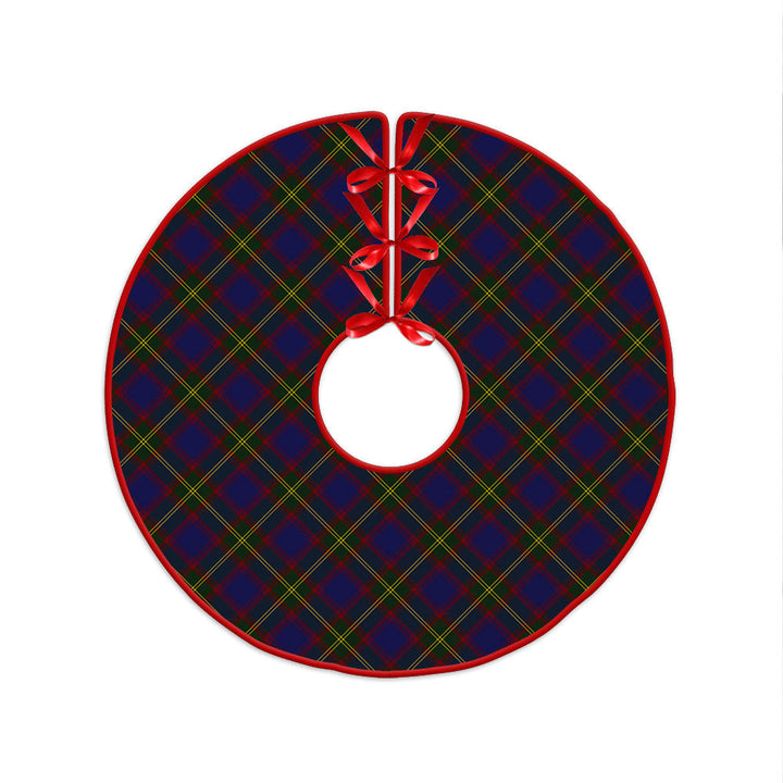 Durie Clan Badge Tartan Christmas Tree Skirt