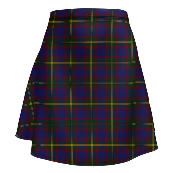 Durie Clan Badge Tartan Flared Skirt
