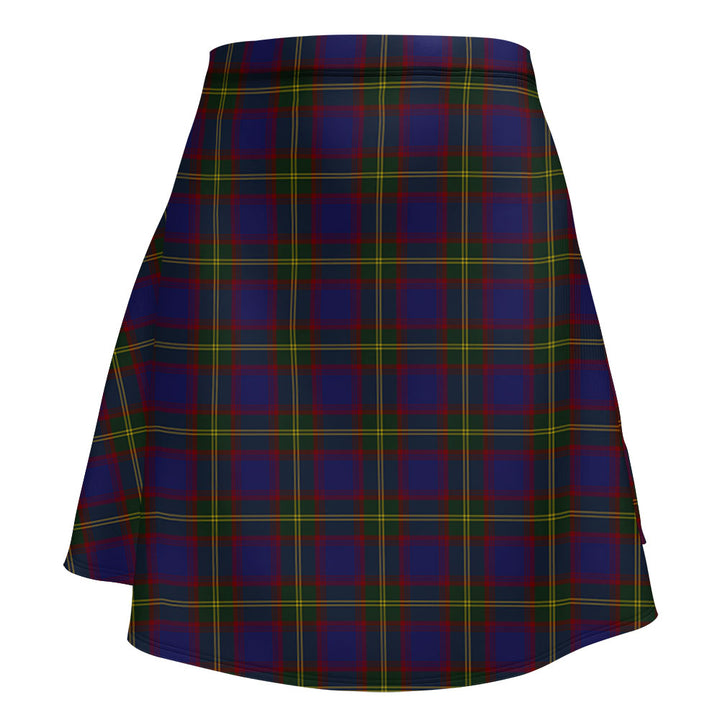 Durie Clan Badge Tartan Flared Skirt