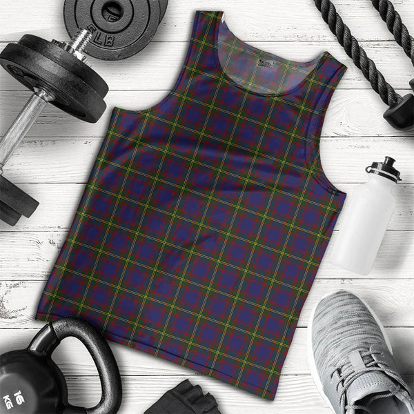 Durie Clan Badge Tartan Men Tank Top