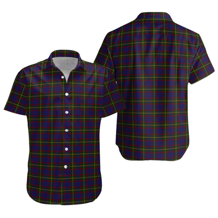Durie Clan Badge Tartan Short Sleeve Shirt
